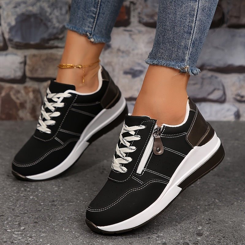 Steplume – Supportive Zipper Sneakers