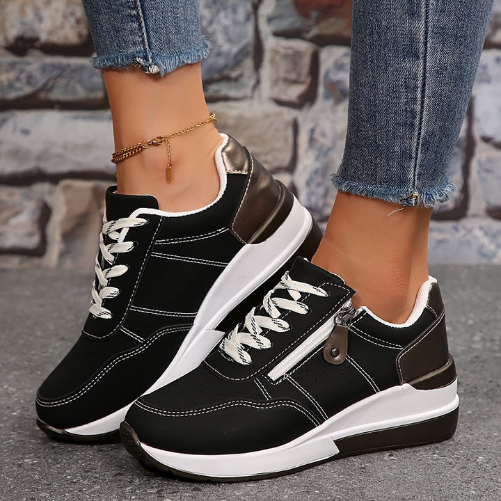 Steplume – Supportive Zipper Sneakers