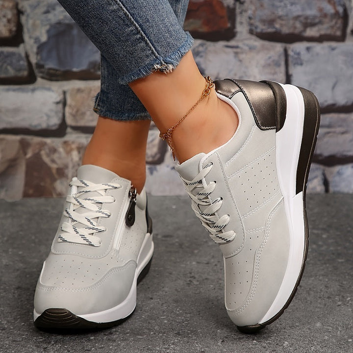 Steplume – Supportive Zipper Sneakers