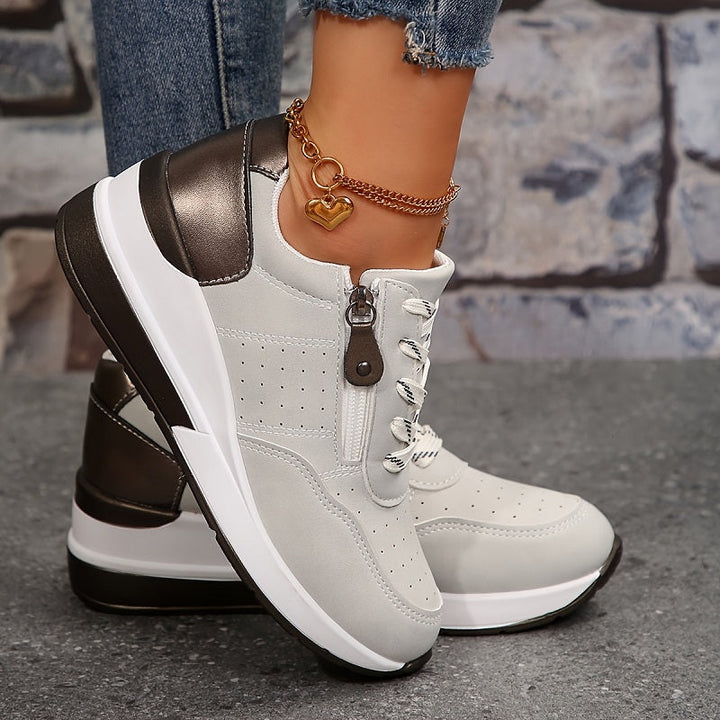 Steplume – Supportive Zipper Sneakers
