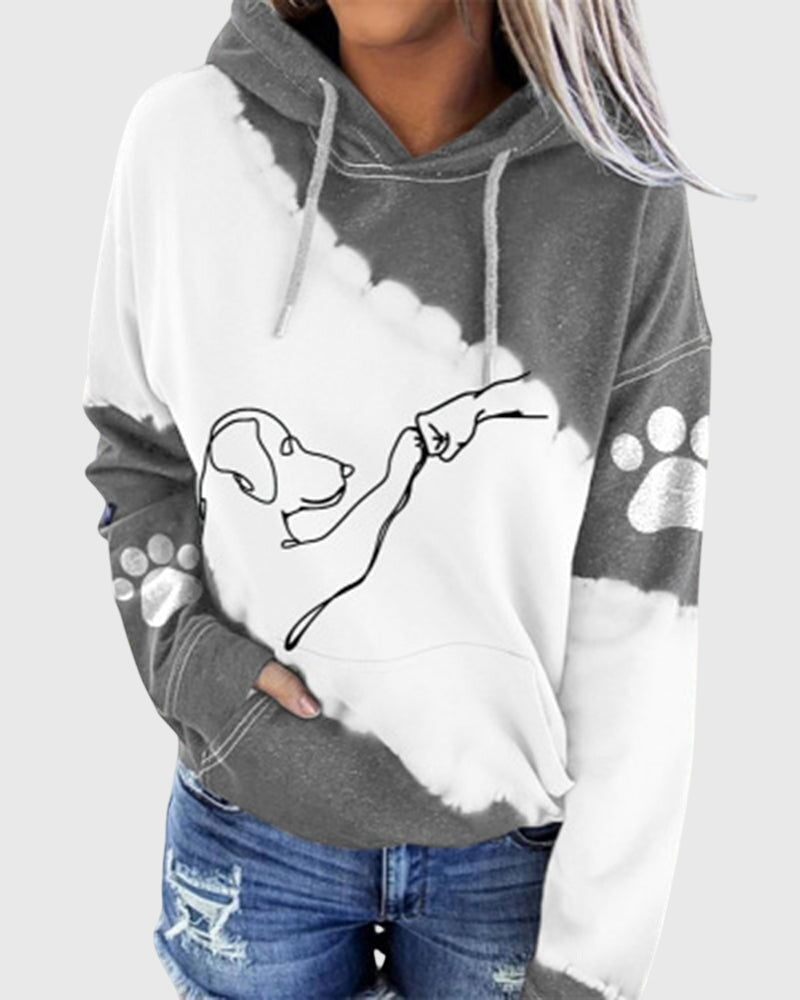 Pet-Lover Long-sleeved hoodie