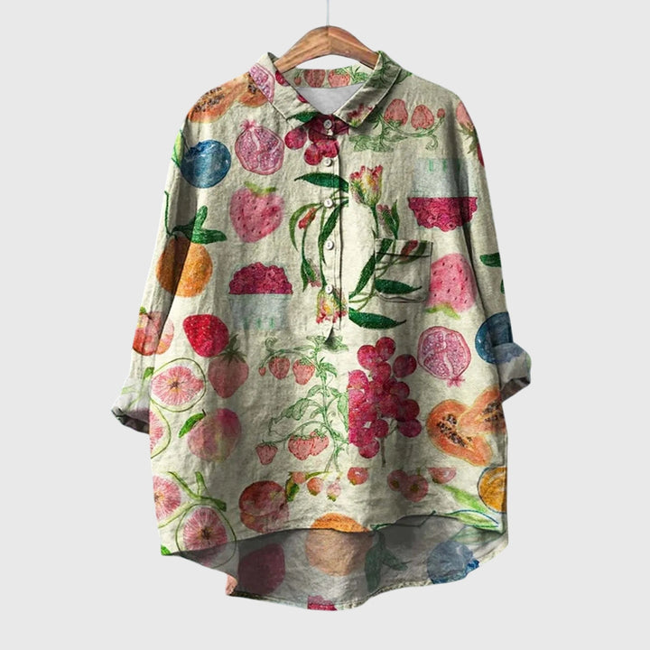 Liesa | Elegant Women's Floral Shirt