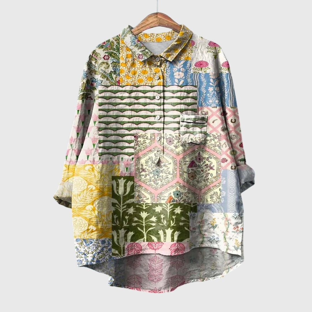 Liesa | Elegant Women's Floral Shirt