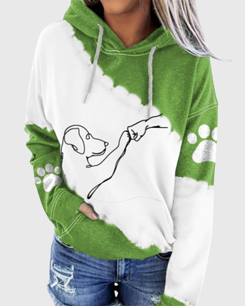 Pet-Lover Long-sleeved hoodie