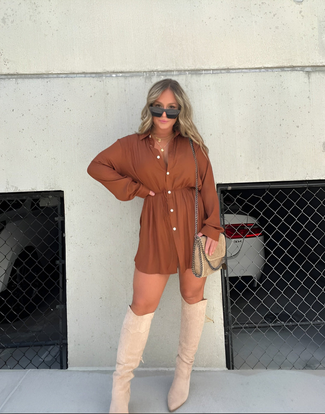 Leah - Elegant Dress Shirt