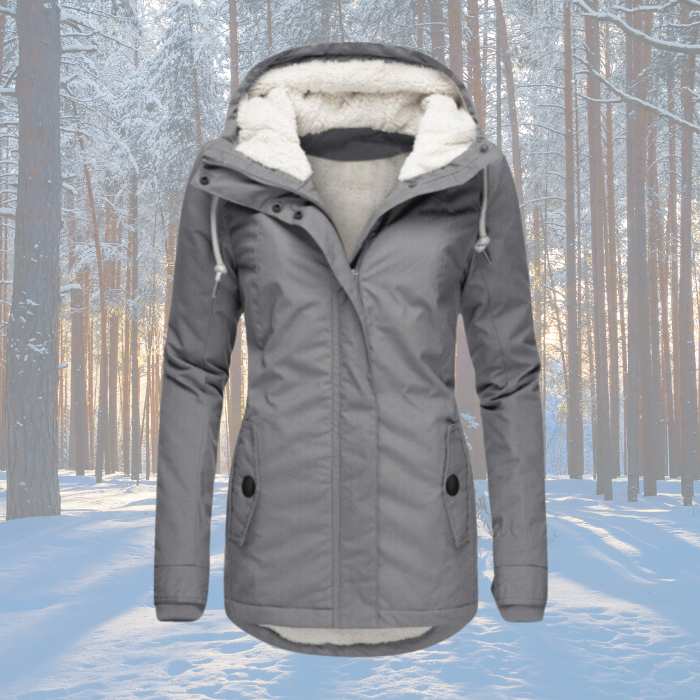 Naomi - Fleece Lined Hooded Parka Jacket