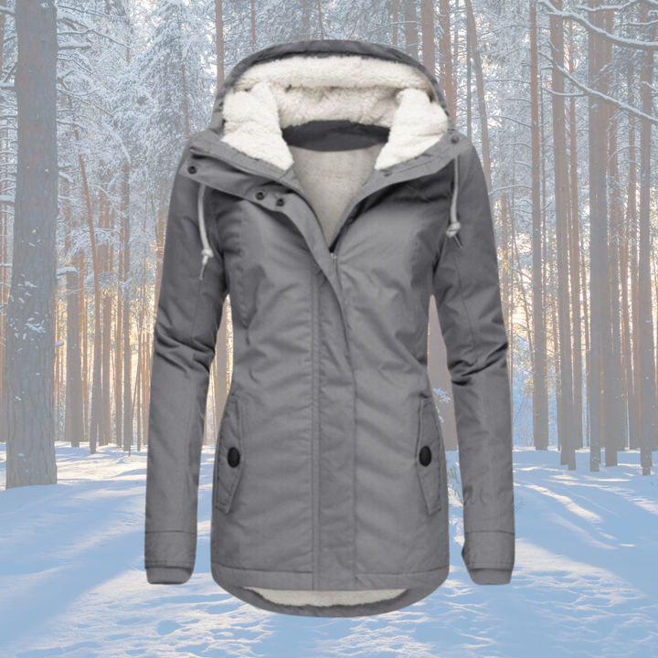 Naomi - Fleece Lined Hooded Parka Jacket