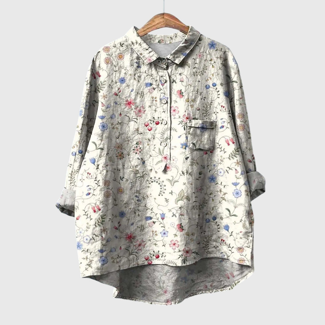 Liesa | Elegant Women's Floral Shirt