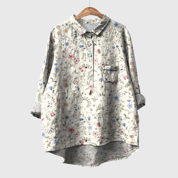Liesa | Elegant Women's Floral Shirt