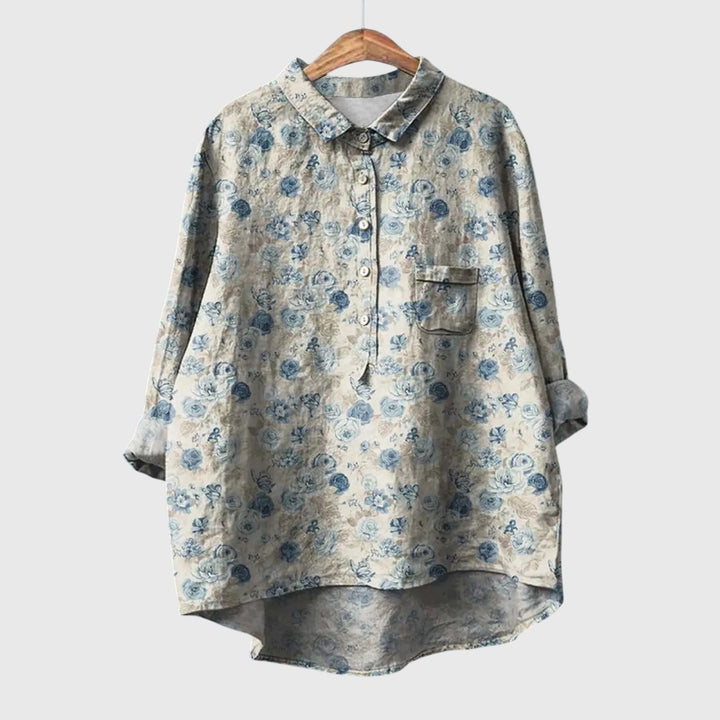 Liesa | Elegant Women's Floral Shirt