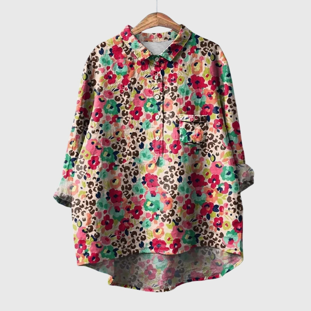 Liesa | Elegant Women's Floral Shirt