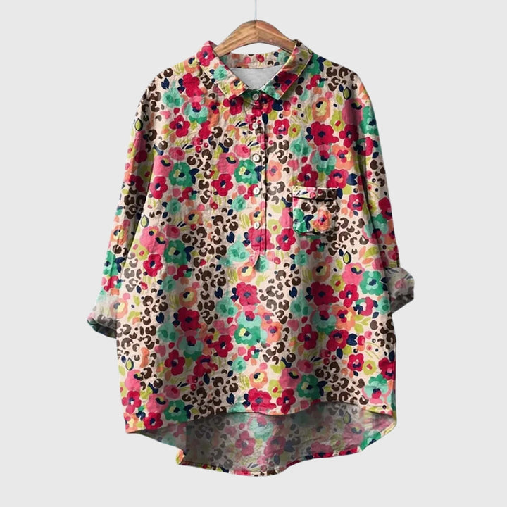 Liesa | Elegant Women's Floral Shirt