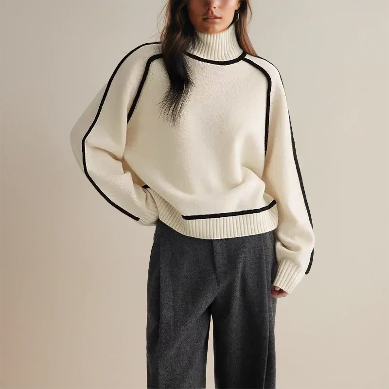 Zoe - Stylish Turtleneck Sweater