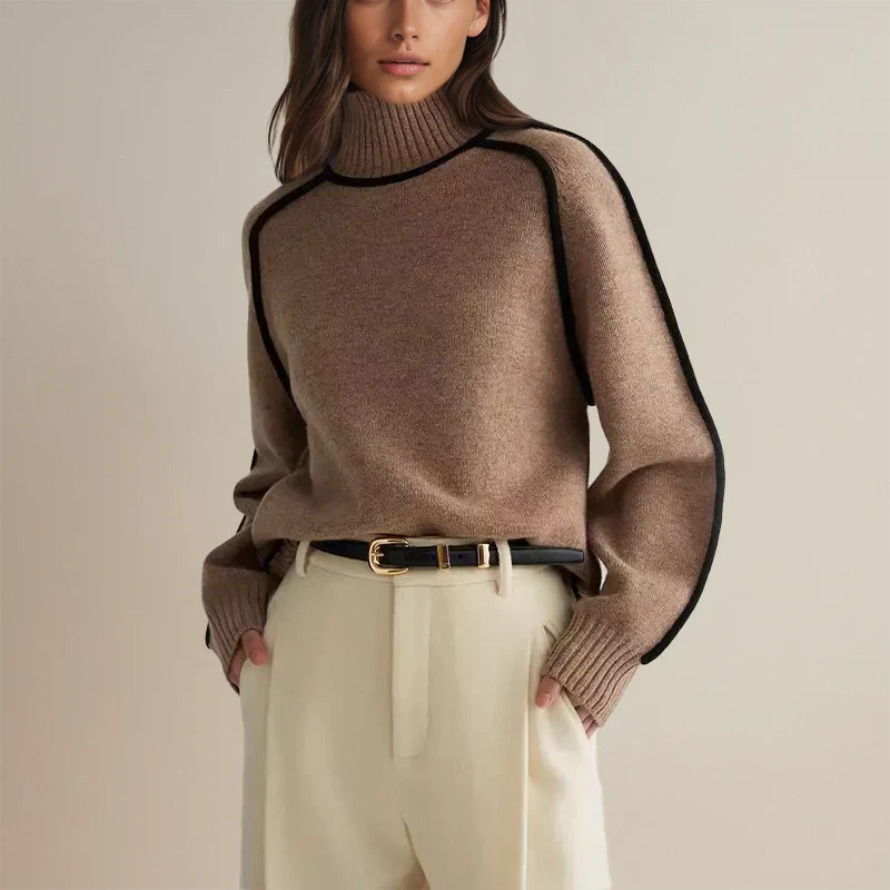 Zoe - Stylish Turtleneck Sweater